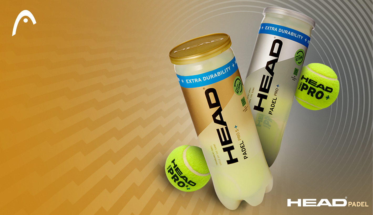 Ervaar verbeterde duurzaamheid met de nieuwe HEAD Padel Pro+ ballen