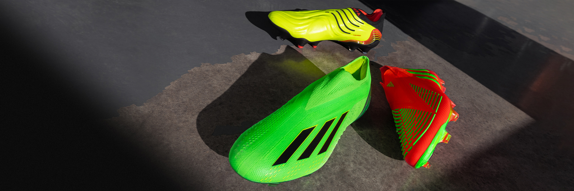 Adidas lanceert haar nieuwe X Speedportal in het felle Game Data pack!