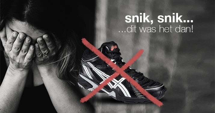 Dit was het dan….. Dag Asics Gel-Crossover!